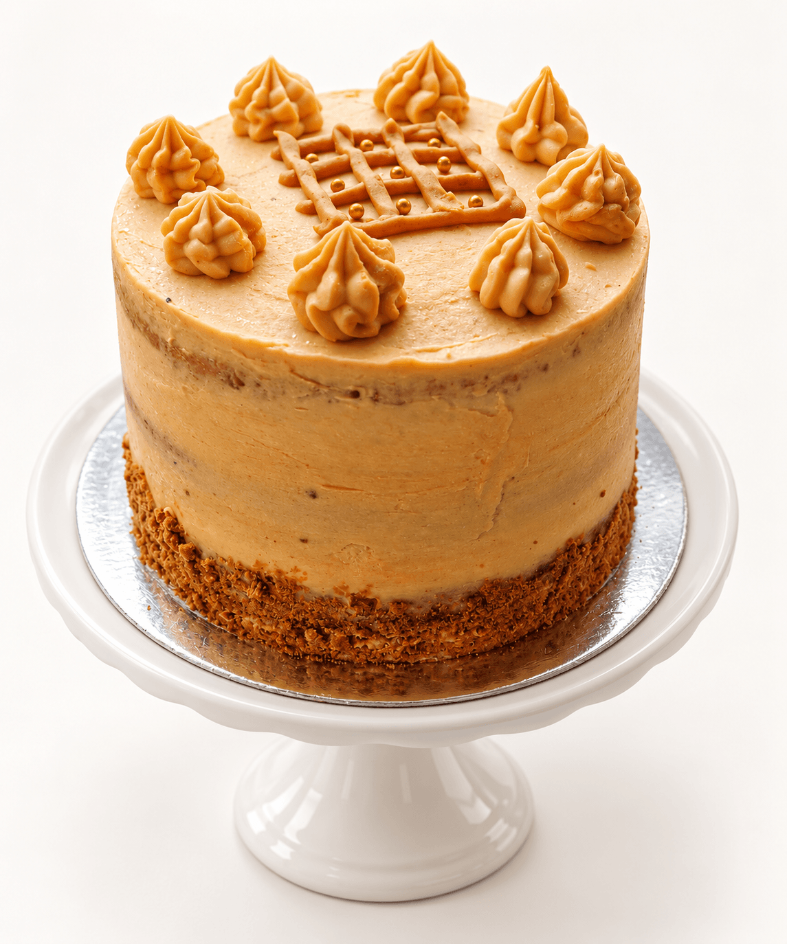 Butterscotch cake by Glory Treats